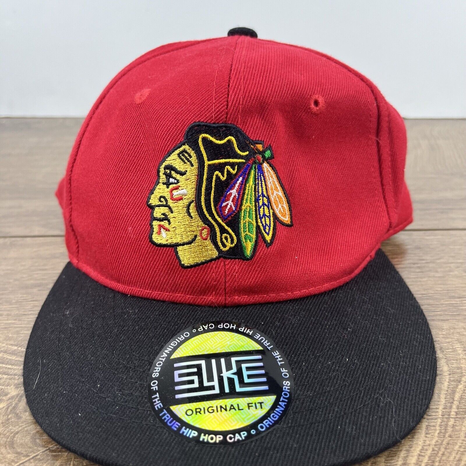 Other Chicago Blackhawks NHL Hat Snapback Red Hat Adjustable Hat R Size ONE SIZE - 6 Thumbnail