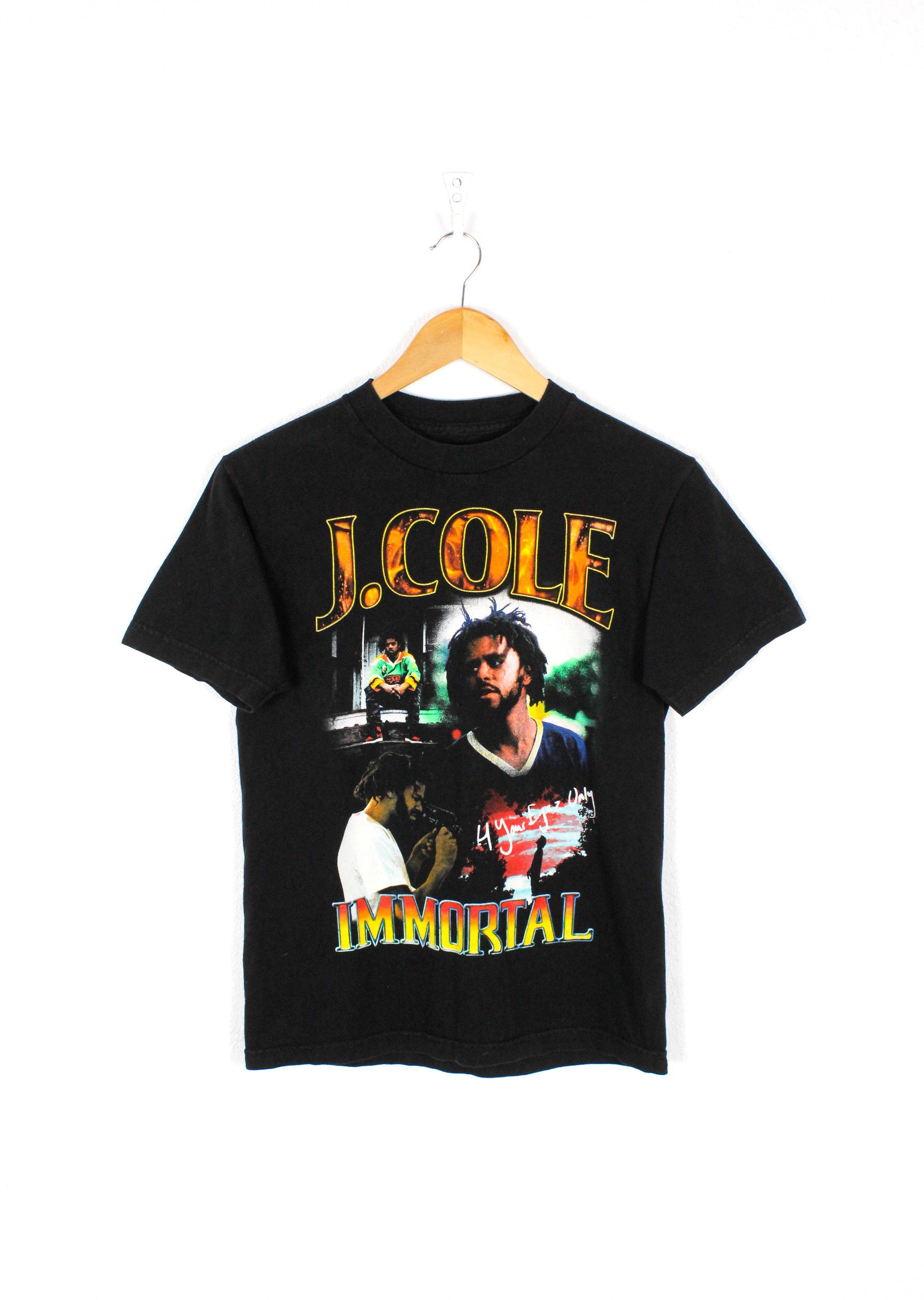 Rap Tees J.Cole Immortal Dreamville Y2K Graphic Rap Tee T-shirt S Size US S / EU 44-46 / 1 - 1 Thumbnail