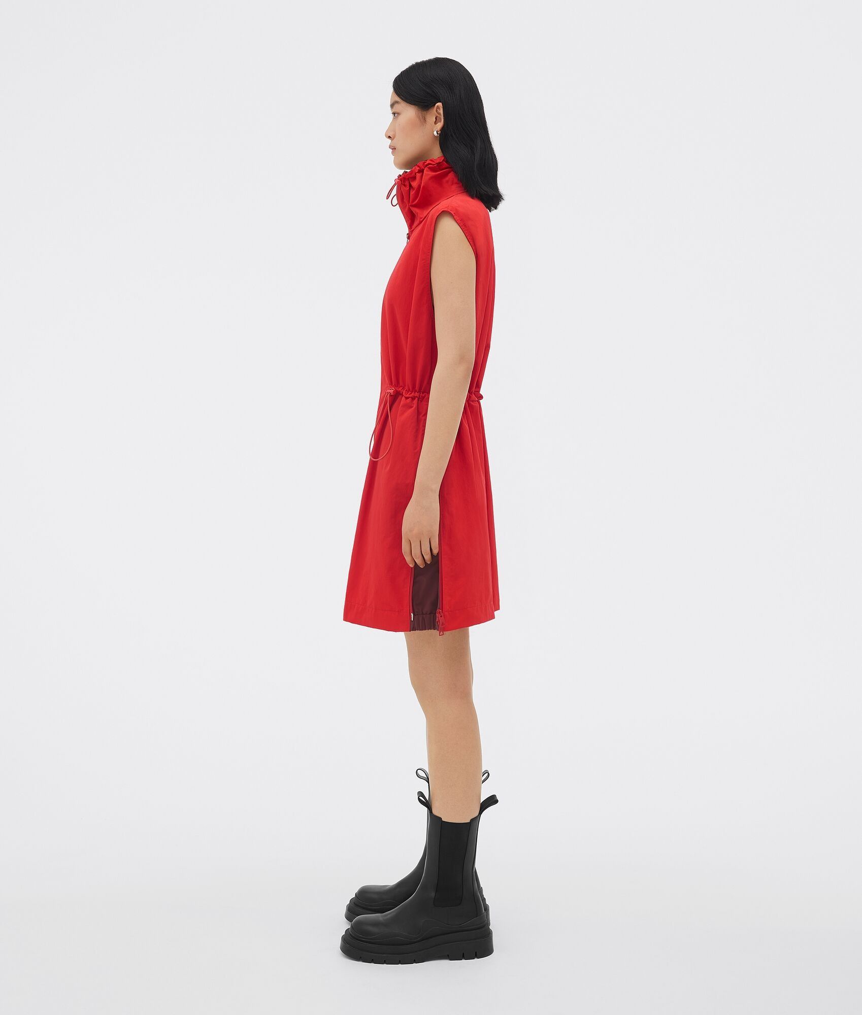 Bottega Veneta o1n1vont0325 Tech Nylon Dress in Burst Size S / US 4 / IT 40 - 2 Thumbnail