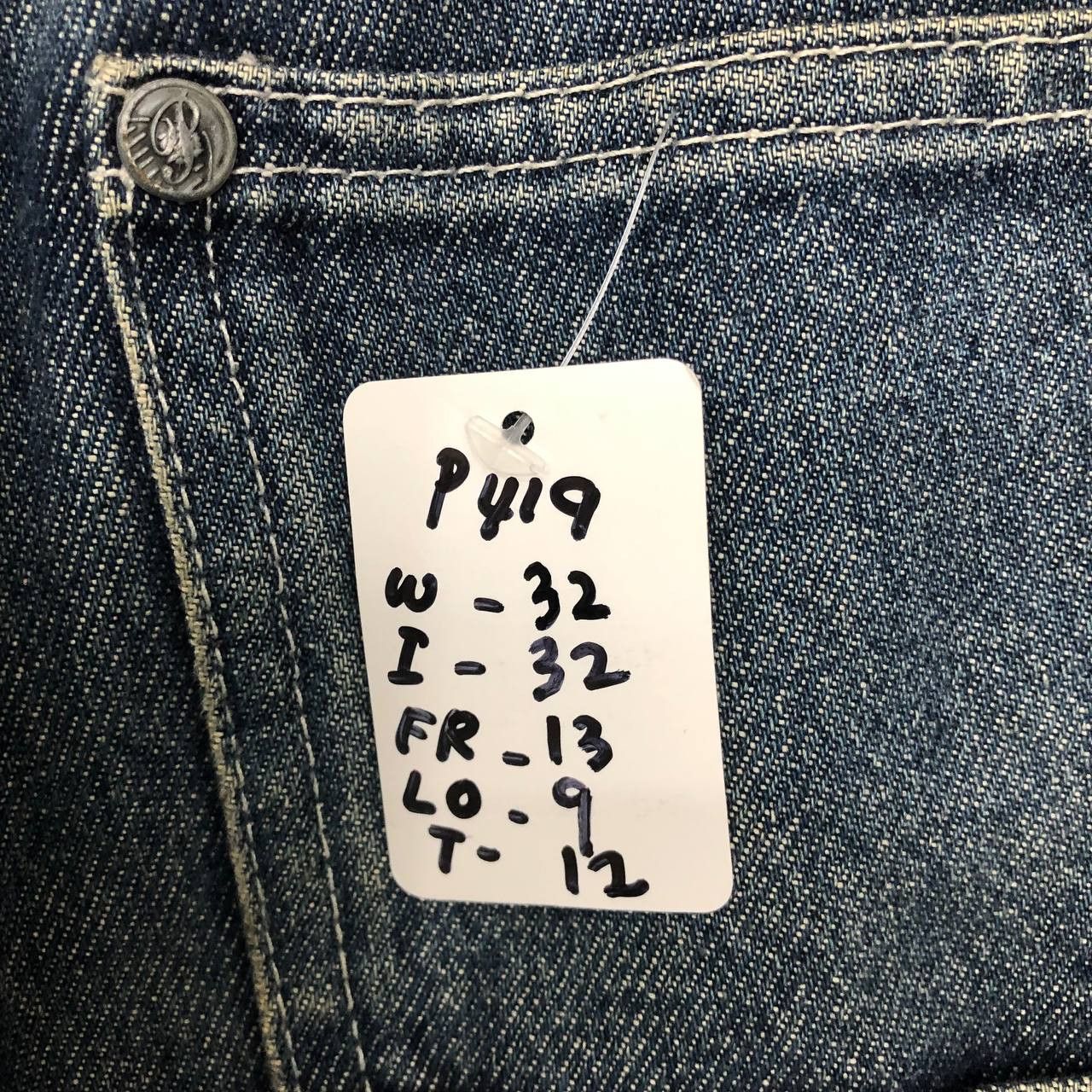 Marc Buchanan × Pelle Pelle P419 PELLE PELLE X MARC BUCHANAN BAGGY JEANS Size US 32 / EU 48 - 15 Thumbnail