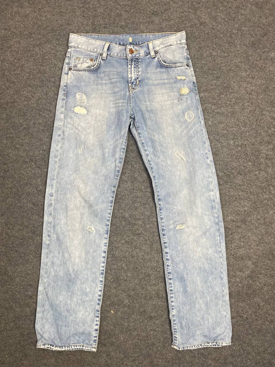H&M & denim by h&m distressed denim nice design Size 31" - 10 Thumbnail
