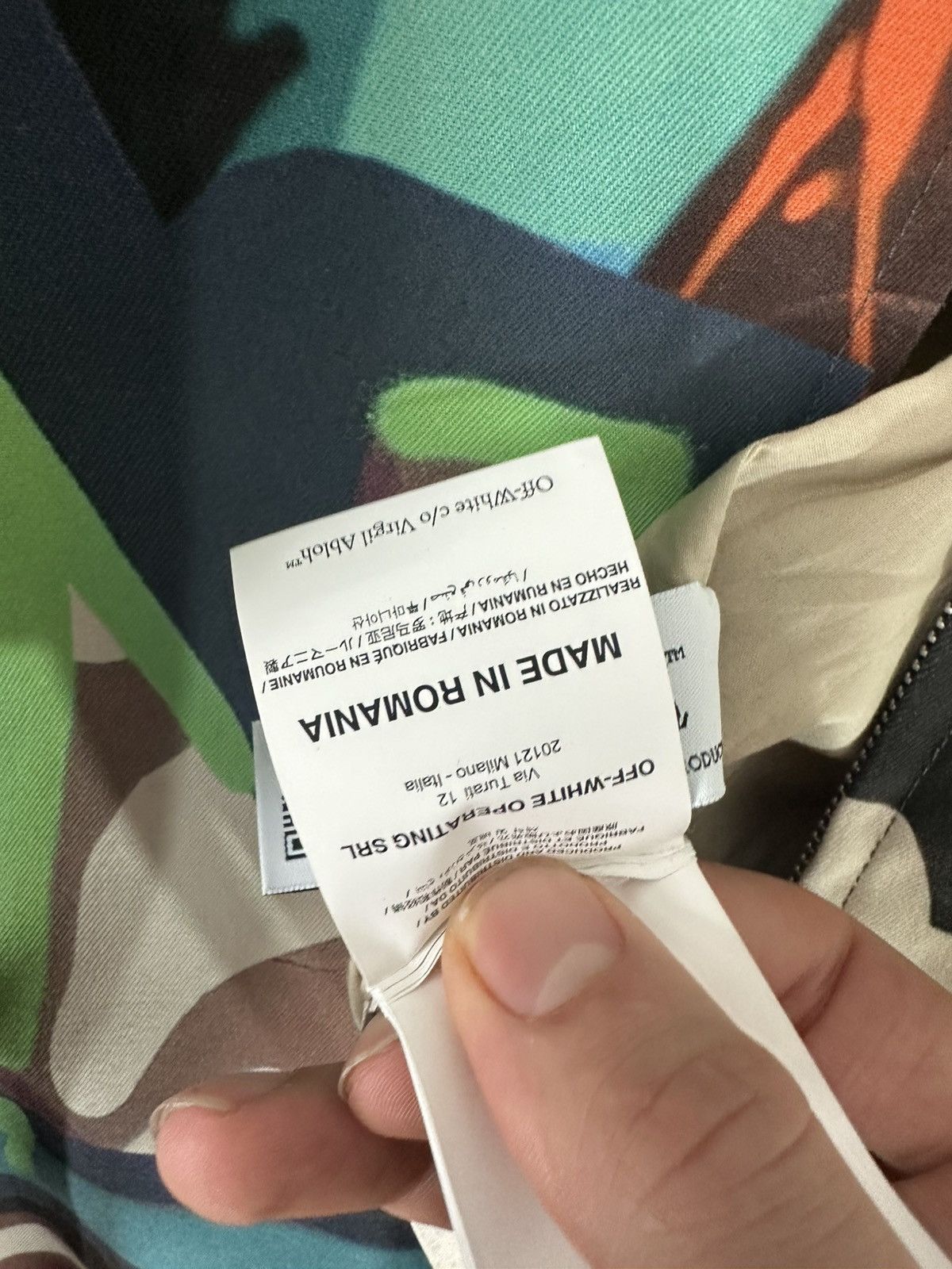 Off-White OFF WHITE “Painter’s” Jacket Size US L / EU 52-54 / 3 - 9 Thumbnail