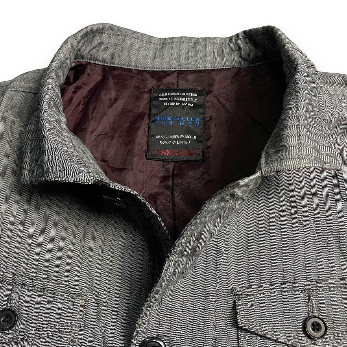 Nicole Club VINTAGE NICOLE CLUB FOR MEN STRIPES BUTTON UP JACKET Size US M / EU 48-50 / 2 - 9 Thumbnail