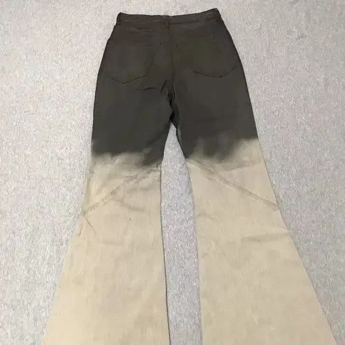 Japanese Brand × Jean vintage ombre wash micro-flare jeans Size US 32 / EU 48 - 3 Thumbnail
