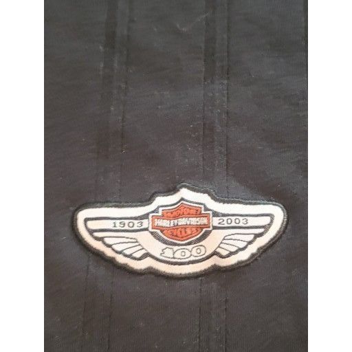 Harley Davidson Harley Davidson Polo Men Sz XL Black 100 Year Short Sleeve B Size US XL / EU 56 / 4 - 6 Thumbnail