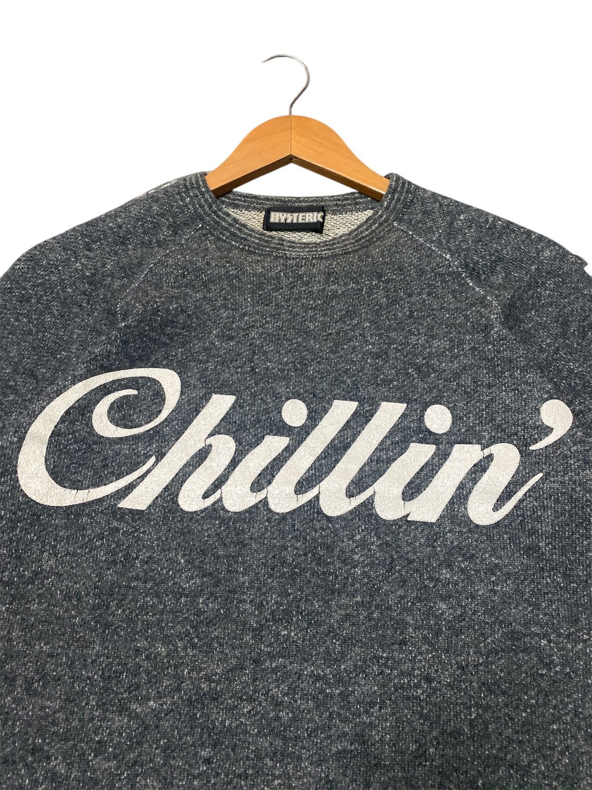 Hysteric Glamour × Japanese Brand × Vintage 💥RARE💥HYSTERIC GLAMOUR “CHILLIN” ANARCHY SWEATSHIRT✨ Size US M / EU 48-50 / 2 - 5 Thumbnail