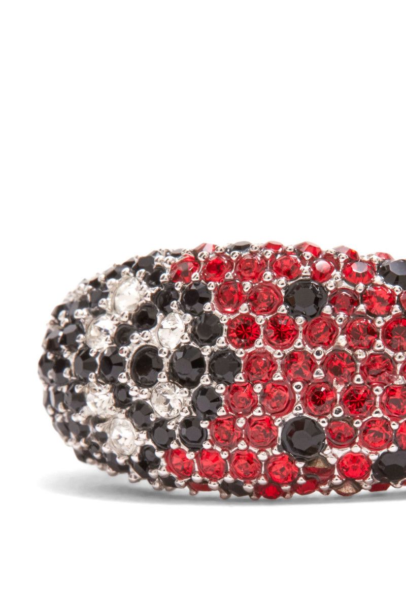 Loewe o1in1g0526 Size: OS / Signet Ring Sterling Silver Crystals Size ONE SIZE - 4 Thumbnail