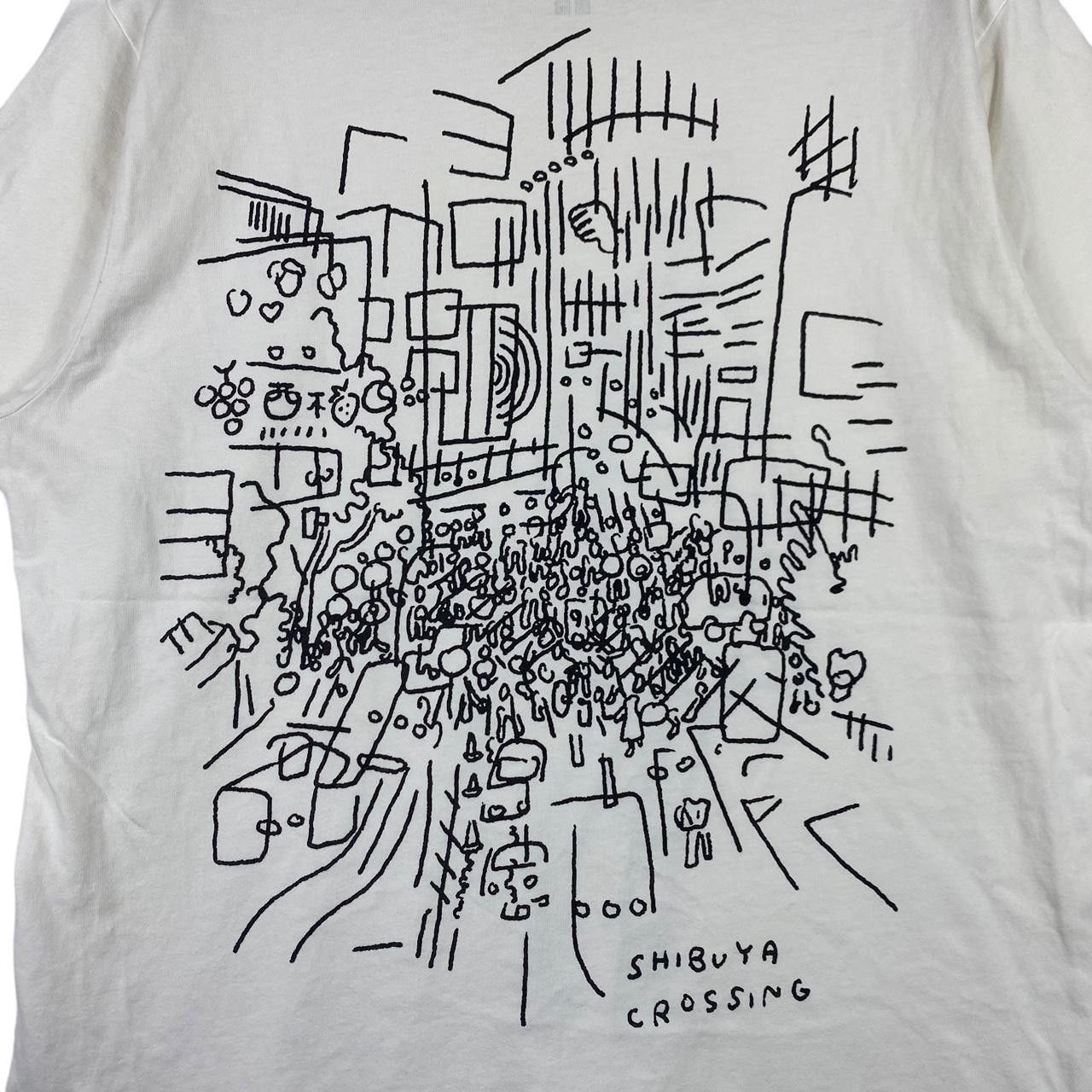 Uniqlo JASON POLAN x UNIQLO Shibuya Crossing Art Tee Shirt Artist Size US L / EU 52-54 / 3 - 6 Thumbnail