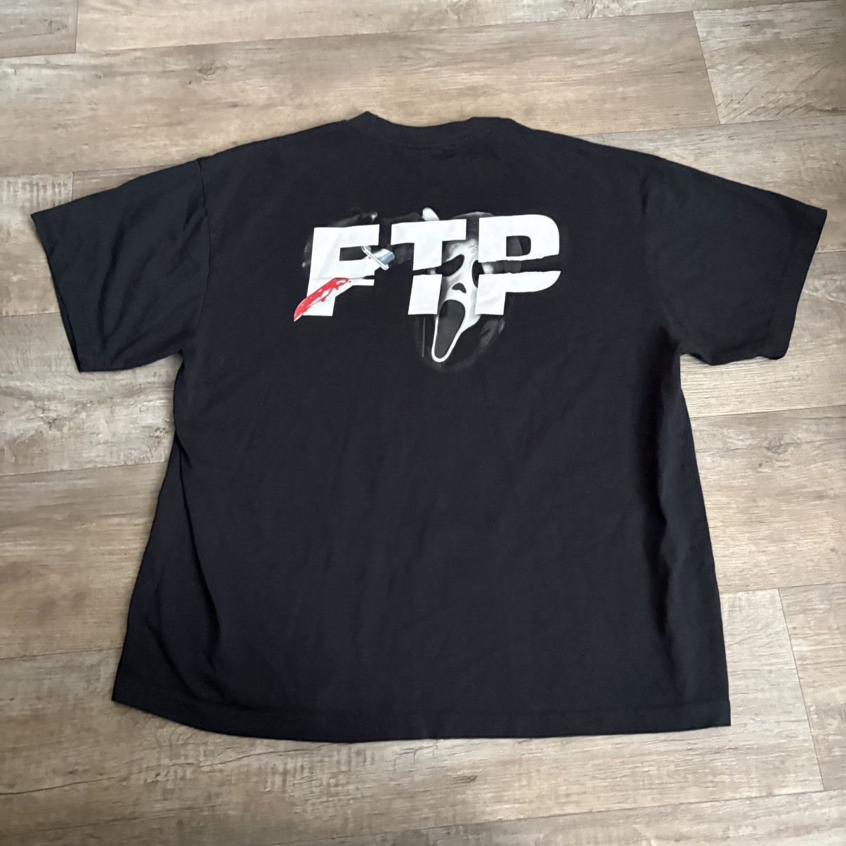 Fuck The Population Ftp Ghostface Logo Tee Size US XL / EU 56 / 4 - 4 Thumbnail