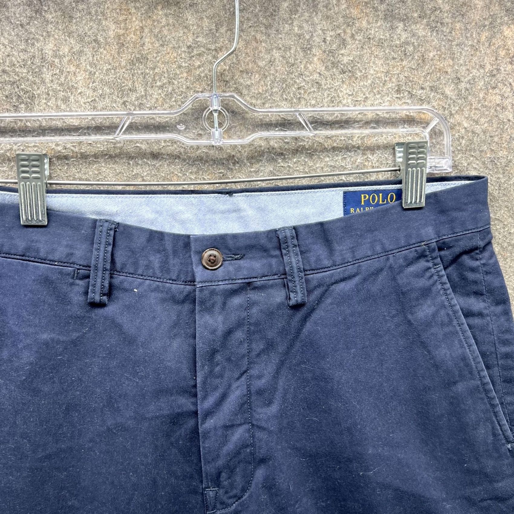 Polo Ralph Lauren Polo Ralph Lauren Shorts Mens 32 Blue Stretch Classic Fit Chino Casual 9 Inseam Size US XS / EU 42 / 0 - 7 Thumbnail