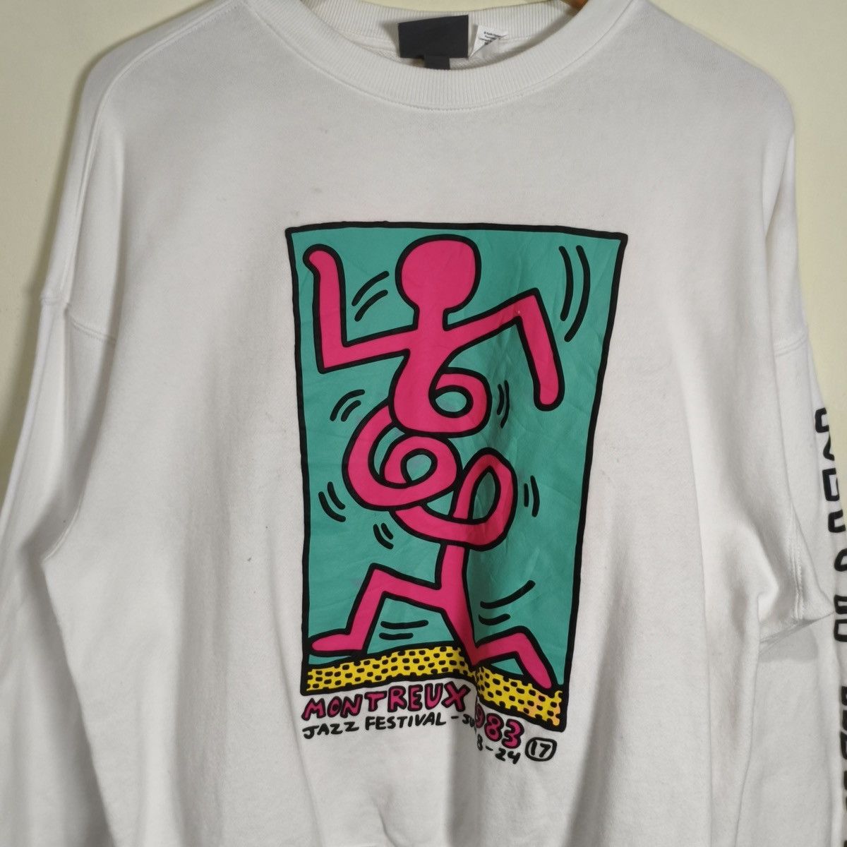 H&M × Keith Haring Keith Haring x H&M Montreux Jazz Festival Sweatshirt Size US S / EU 44-46 / 1 - 2 Thumbnail