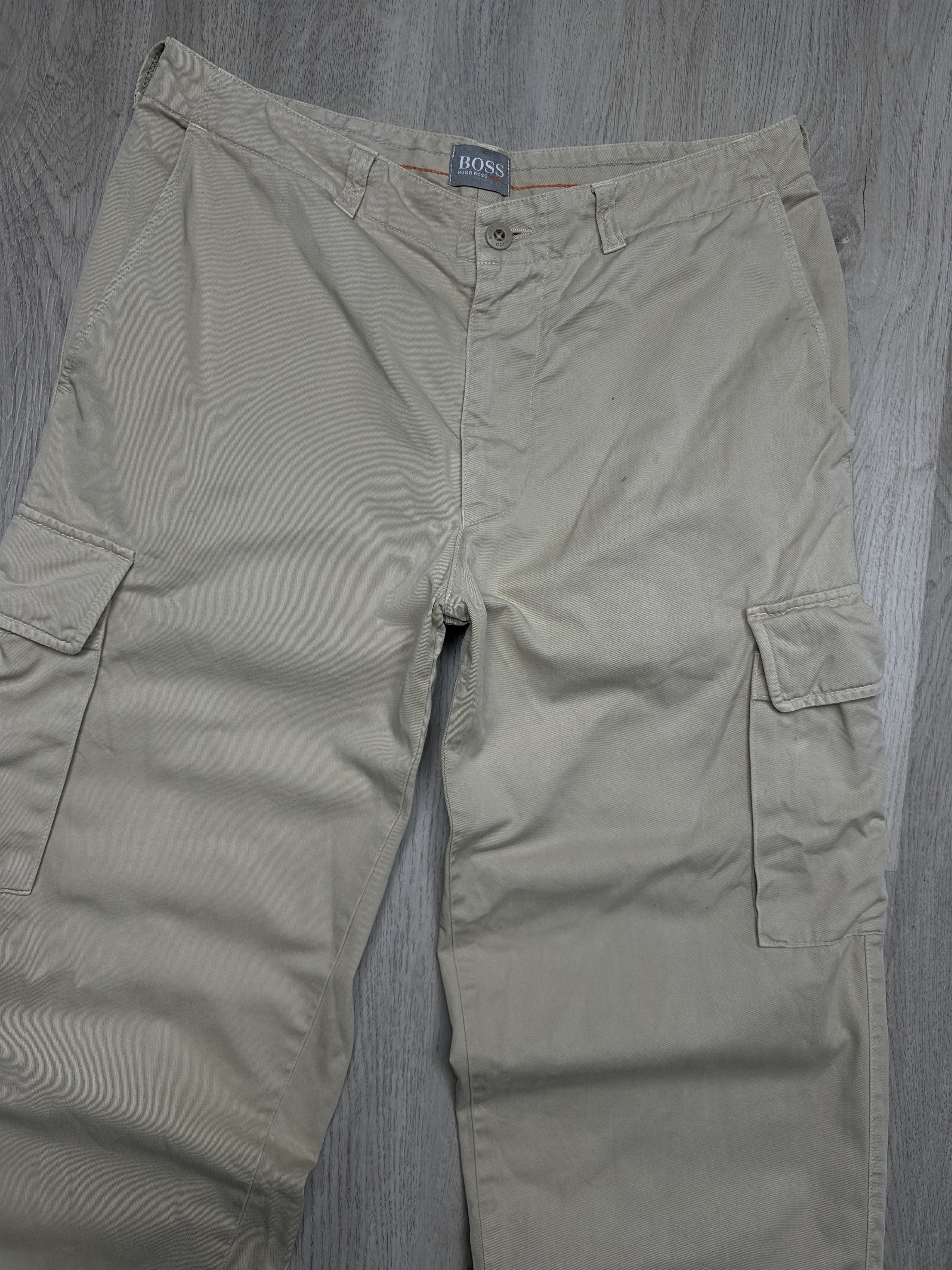 Hugo Boss × Vintage Hugo Boss Vintage Mens Cargo Pants Size US 32 / EU 48 - 2 Thumbnail