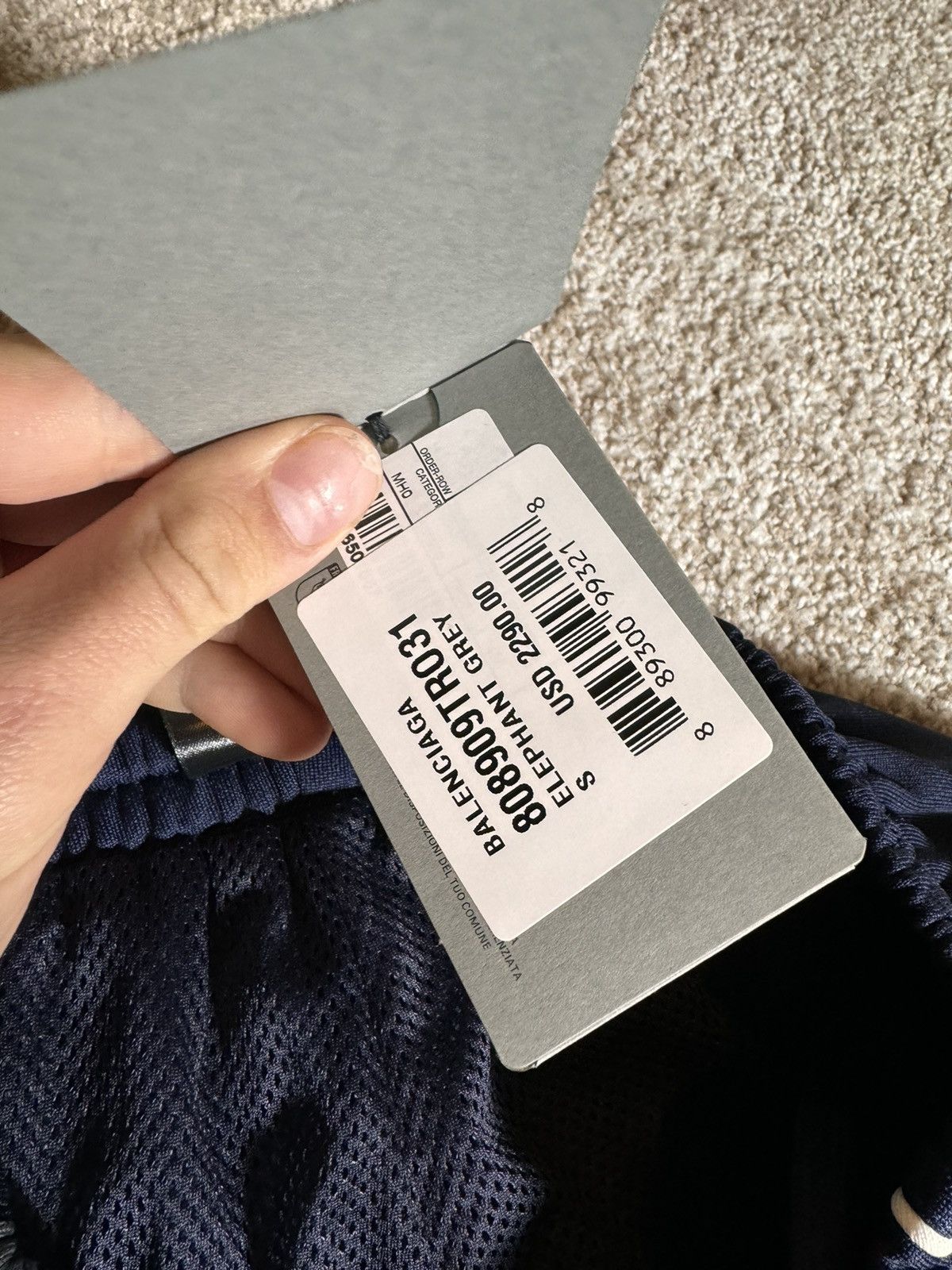 Balenciaga Balenciaga Double Layered Side Stripe Track Pants