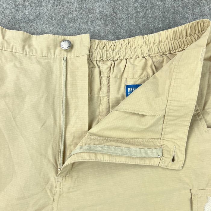 Vintage Reel Legends Shorts Mens Extra Large Tan Fishing Cargo Hybrid  Camping Outdoors