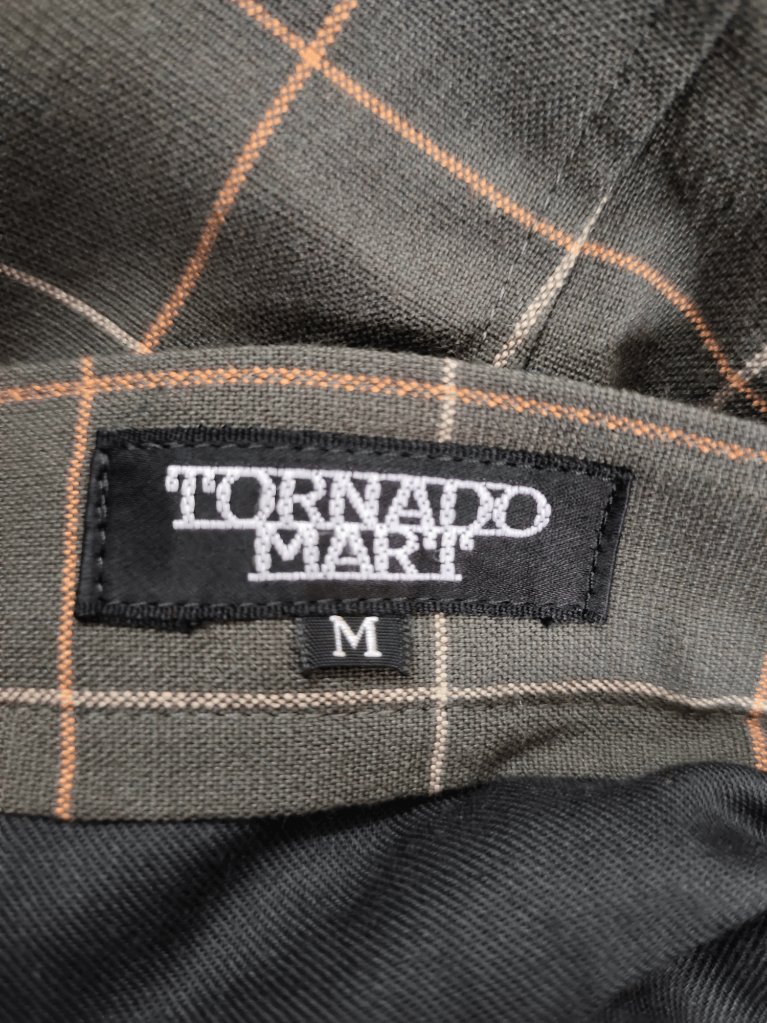 Tornado Mart Flare Pants Tornado Mart Checkered Plaid Boot Cut Streetwear Size US 29 - 10 Thumbnail