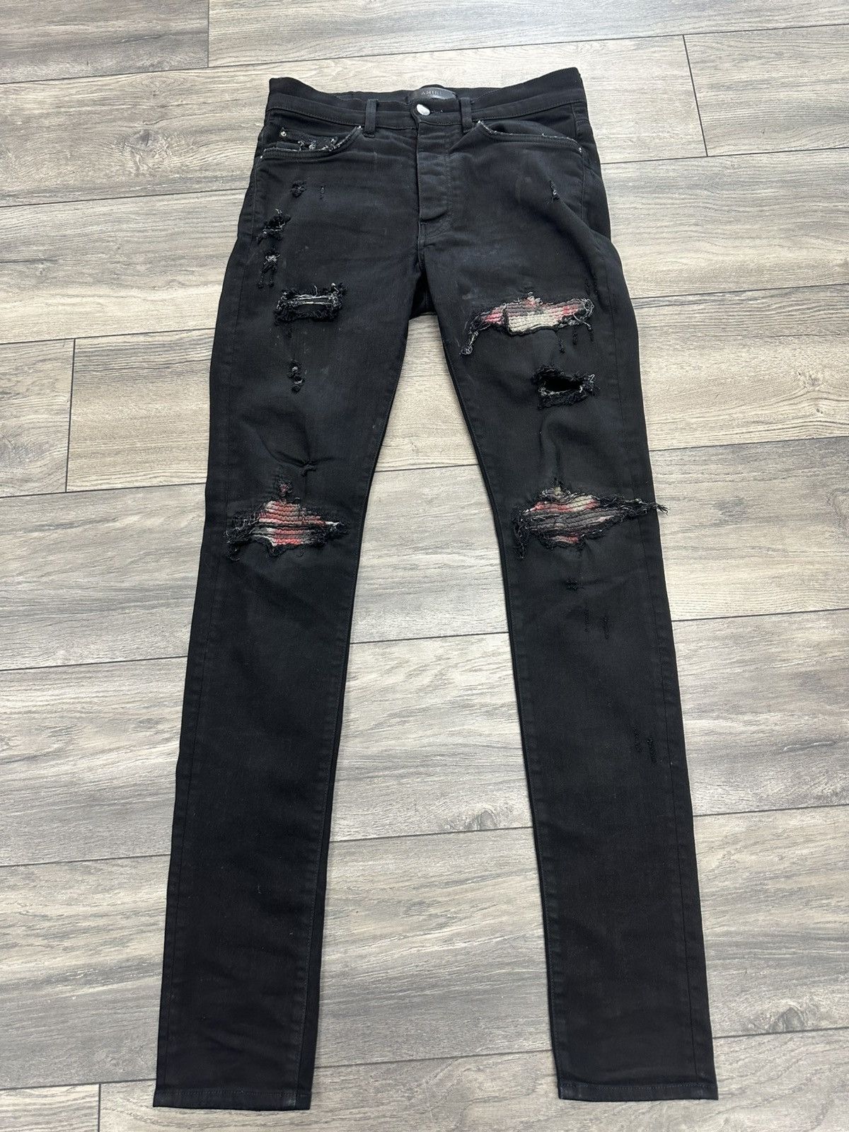 定価【17万】amiri mx1 red bandana size30 正規品 AMIRI Bandana MX1 Jeans Deep Classic Men's - FW22 - US
