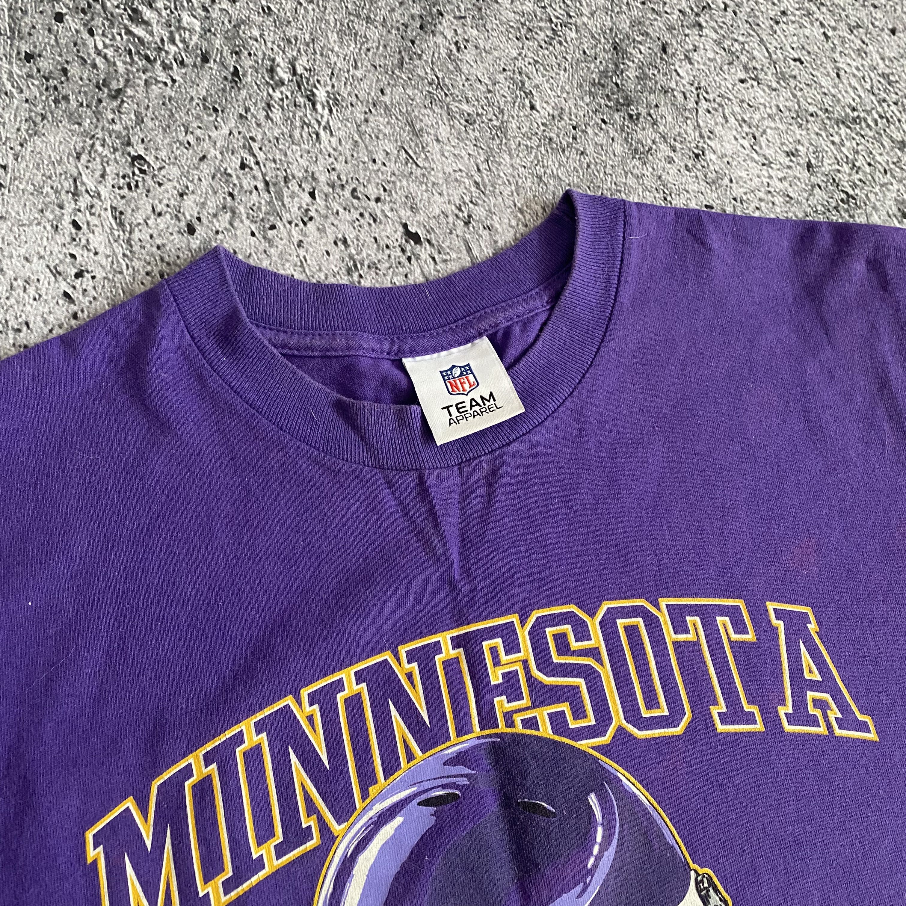 NFL × Vintage Vintage Minnesota Vikings T SHIRT Size US S / EU 44-46 / 1 - 2 Thumbnail