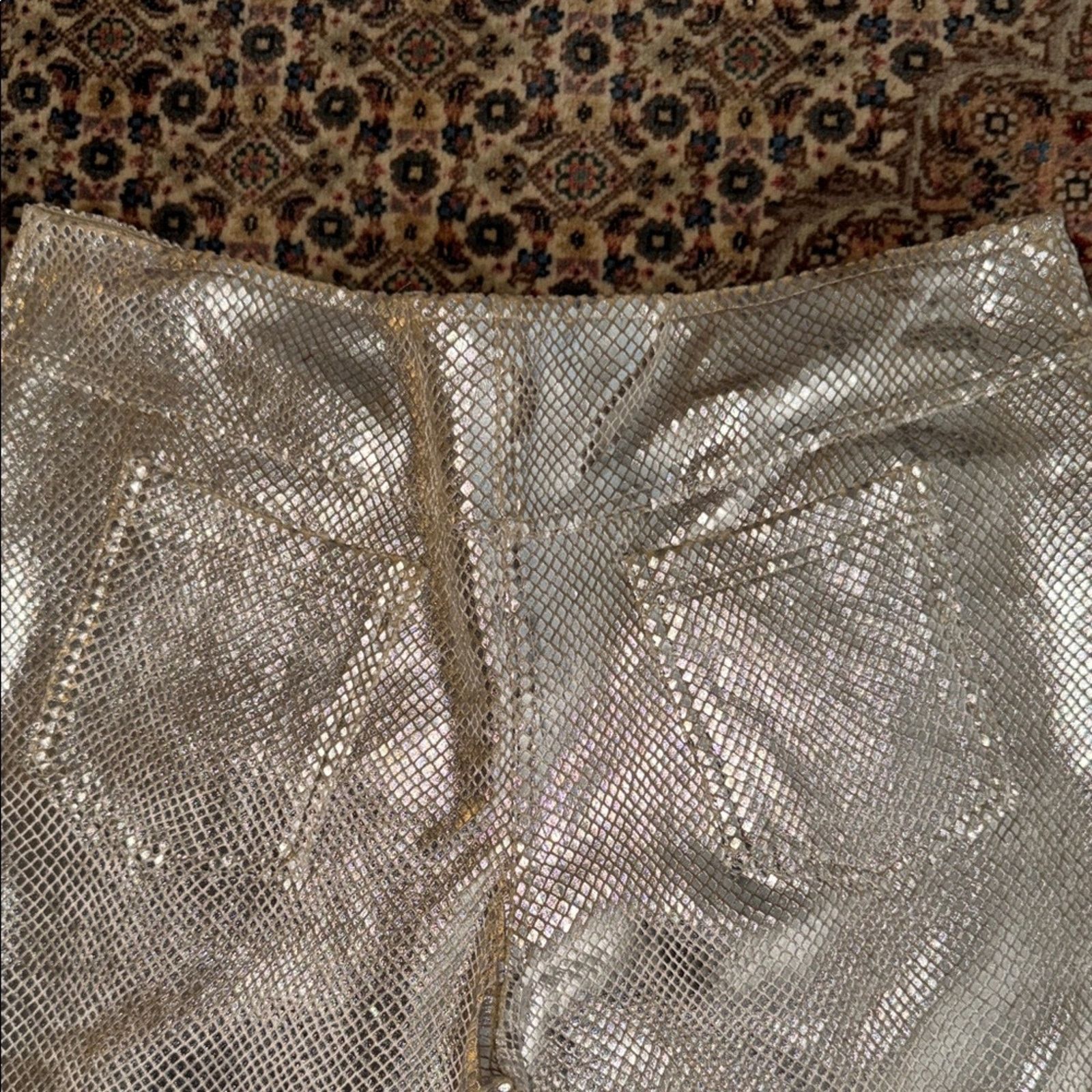 La Perla Marvel by La Perla Snakeskin Women's High Rise Jeans Size 44 Size 32" / US 10 / IT 46 - 8 Thumbnail