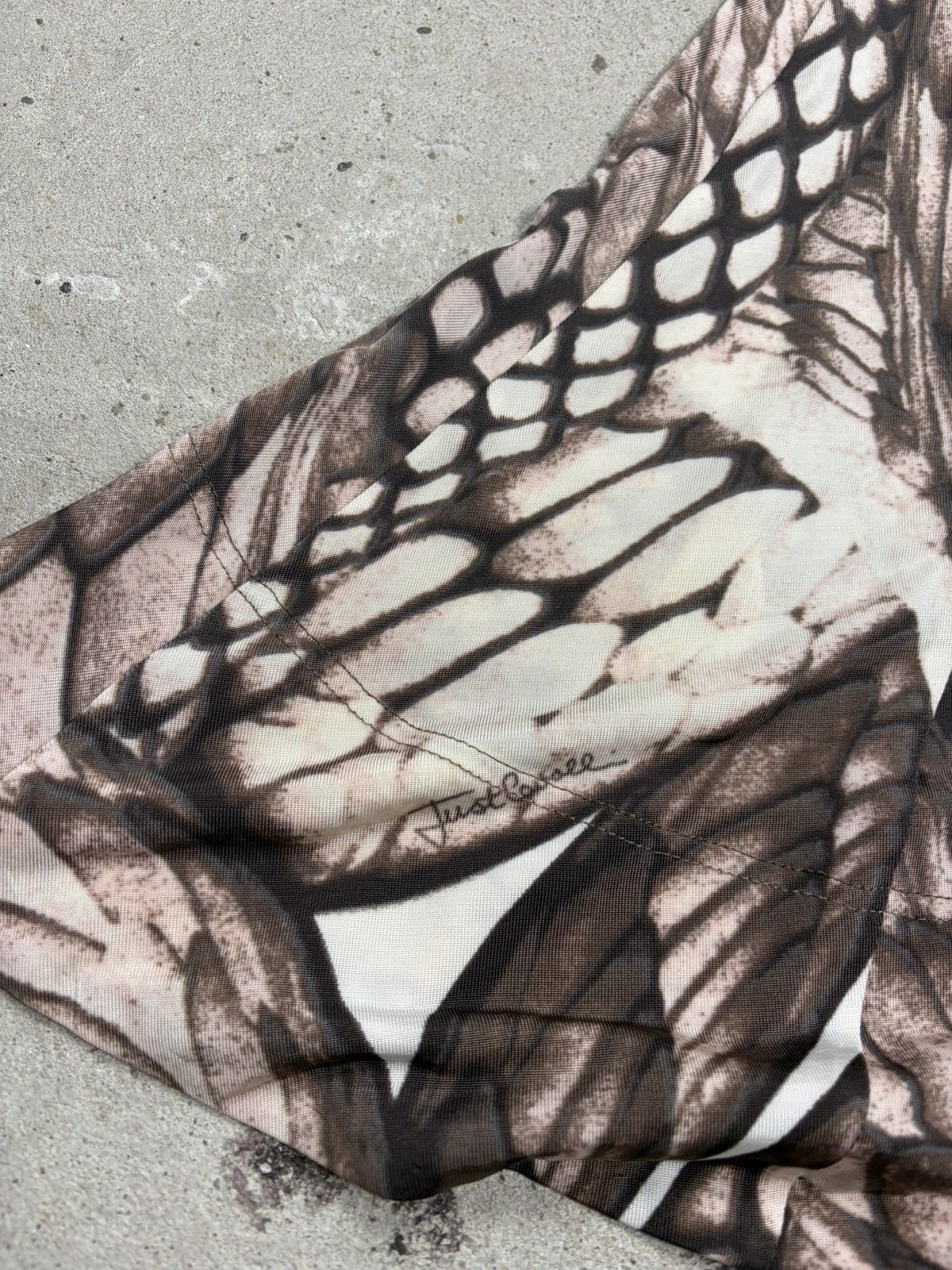 Just Cavalli 2000s Roberto Just Cavalli Snake Skin Print Dress Animal Size M / US 6-8 / IT 42-44 - 11 Thumbnail