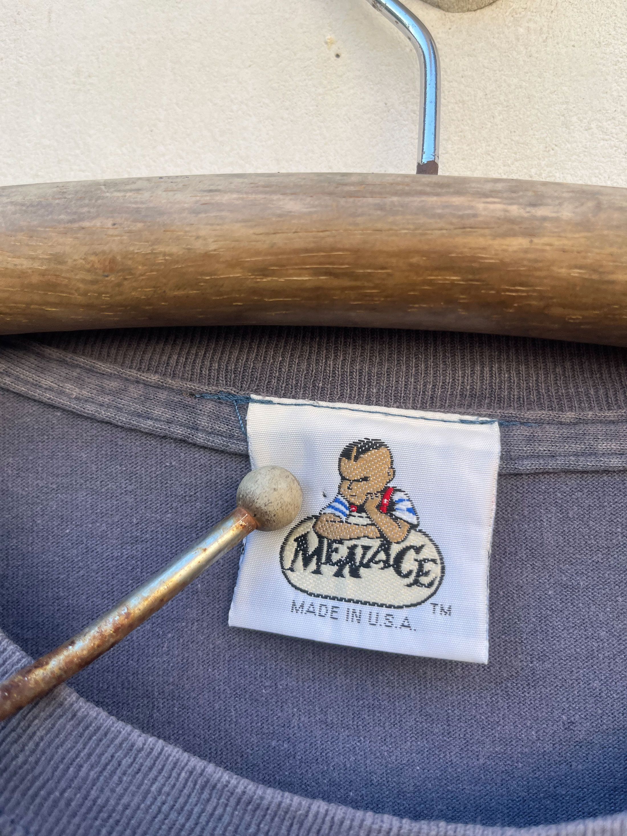 Menace Vintage Menace 90s Sk8 Skateboarding Skateboard Size US XL / EU 56 / 4 - 2 Thumbnail