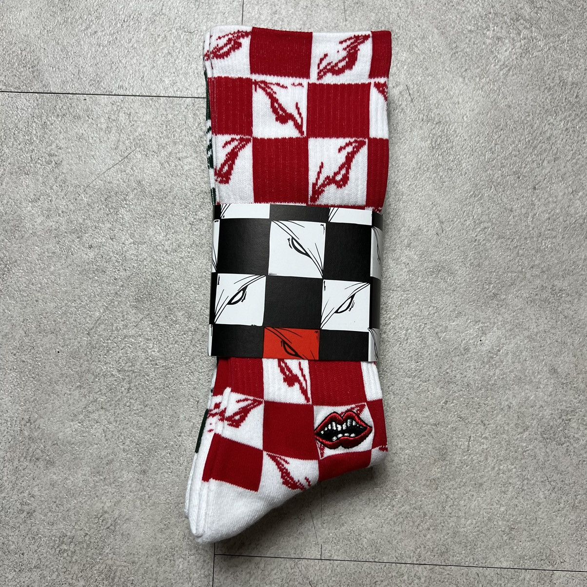 Chrome Hearts Chrome Hearts Matty Boy 99 Eyes Socks Multi | Grailed