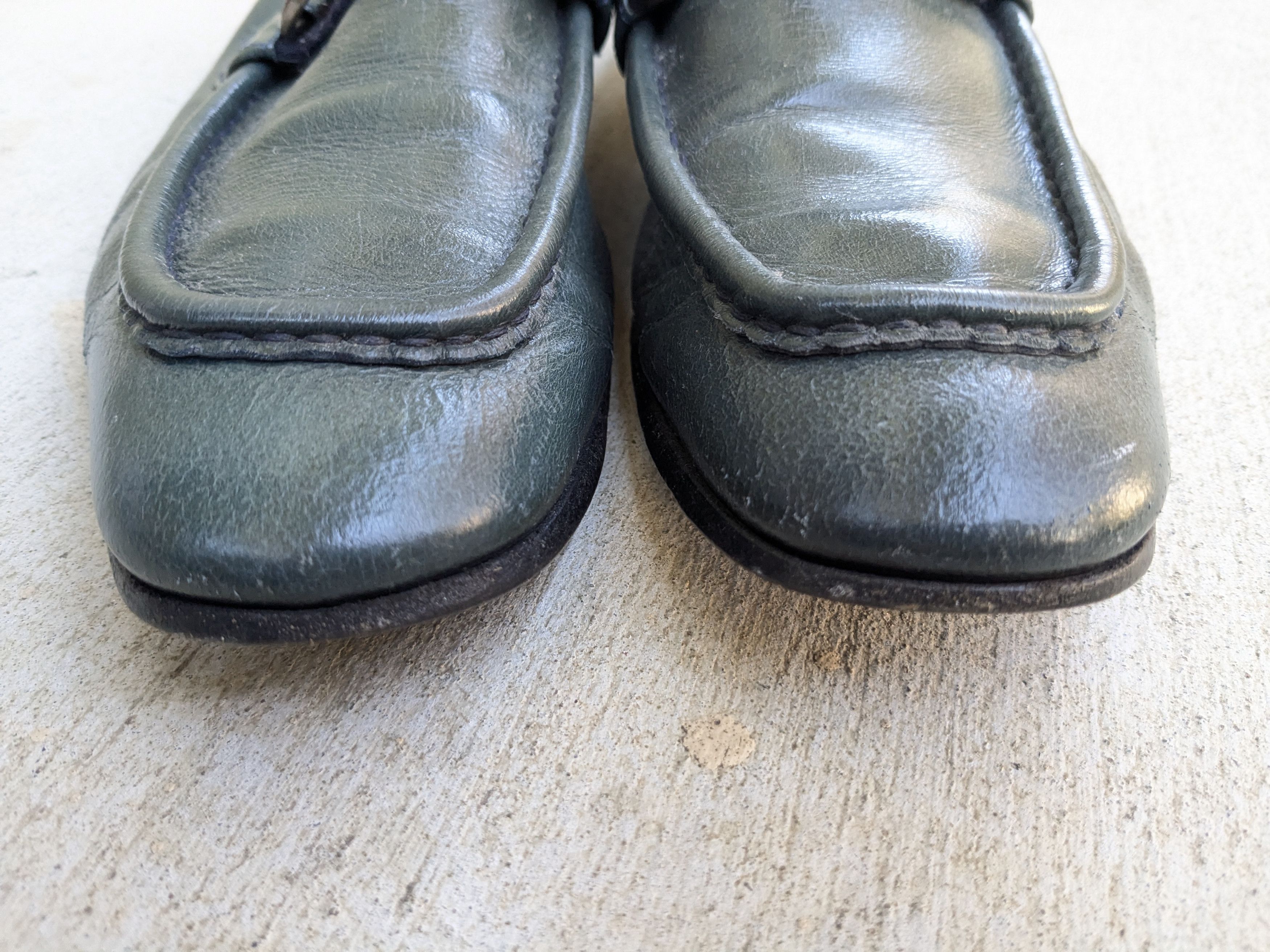 Gucci Gucci Horsebit Loafers Green 9 Snaffle Bit Tom Ford Leather Size US 9 / EU 42 - 2 Thumbnail