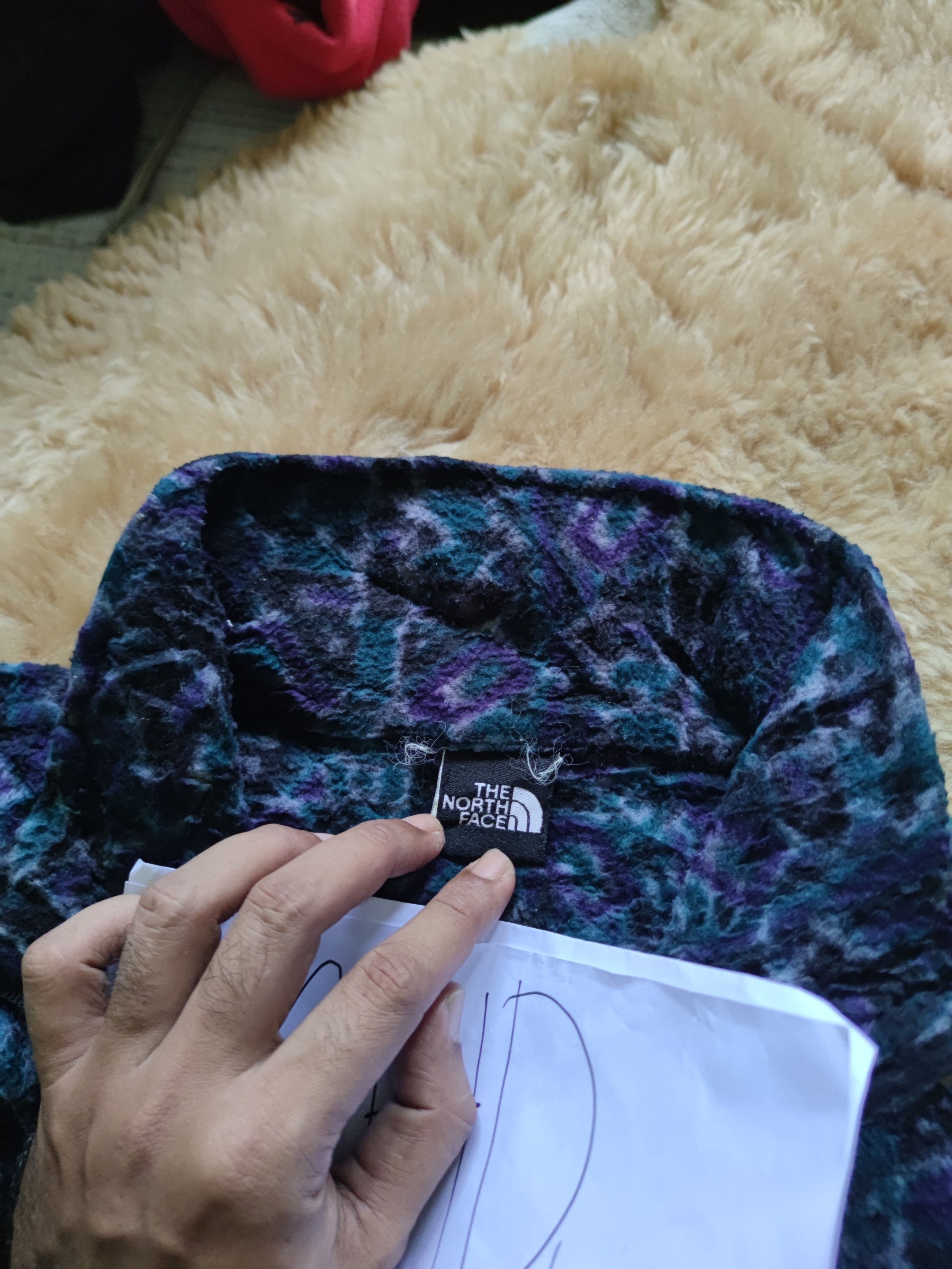 The North Face The North Face Half Zipper Patterned Fleece Size US M / EU 48-50 / 2 - 4 Thumbnail