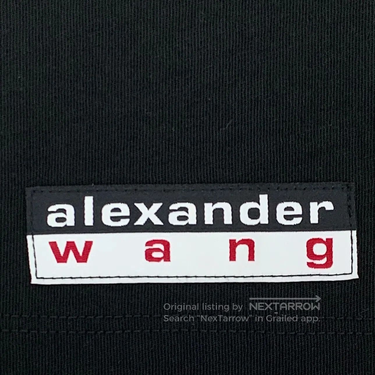 Alexander Wang Alexander Wang Black badge cotton crewneck long-sleeve hoo Size US XS / EU 42 / 0 - 5 Thumbnail