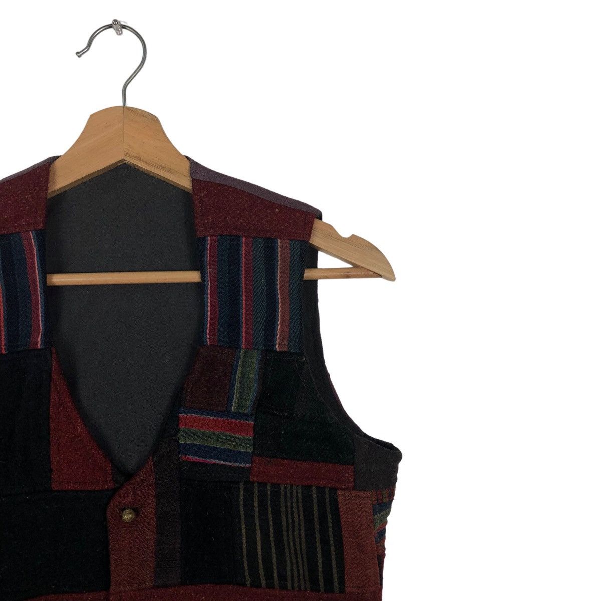 Japanese Brand 🔥Vintage Waist Coats Tartan Design Inspire Kapital Japan Size US M / EU 48-50 / 2 - 6 Thumbnail