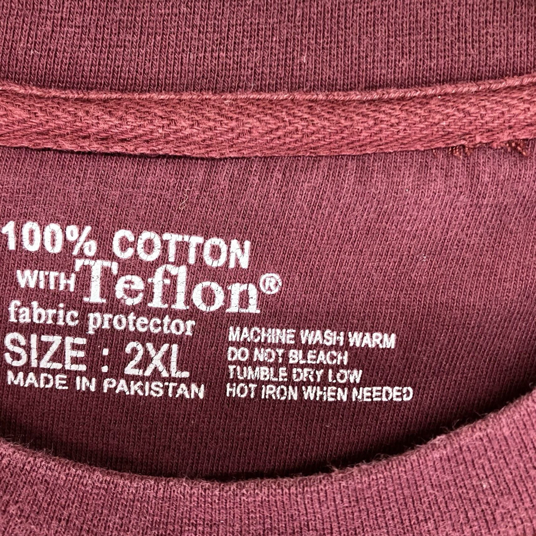 Vintage VINTAGE Gravel Gear Men’s T-Shirt Long Sleeve Merlot 2XL Red Cotton Knit Crew Neck Fisherman Pockets Heavyweight Outdoor Work Wear Mens Size US XXL / EU 58 / 5 - 4 Thumbnail