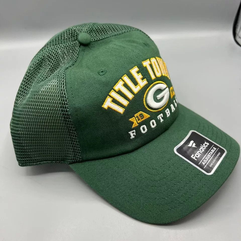 Other Green Bay Packers Trucker Hat Men Fanatics NFL Snap Back Cap Size ONE SIZE - 3 Thumbnail