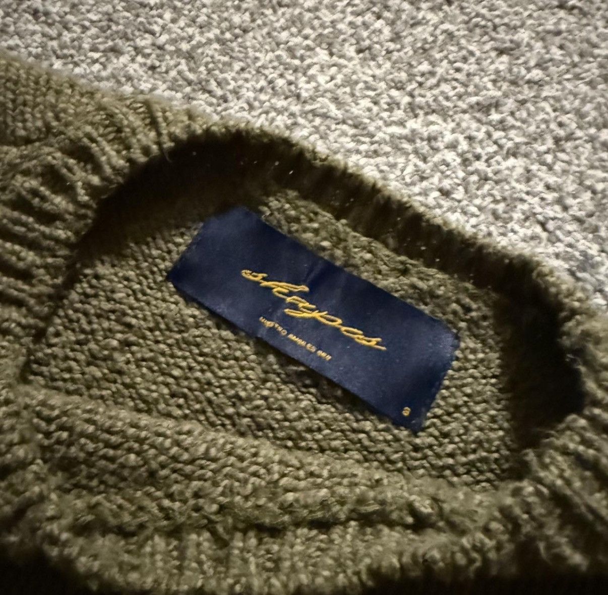 K-Two Studios shapesusa olive knit sweater Size US S / EU 44-46 / 1 - 3 Thumbnail