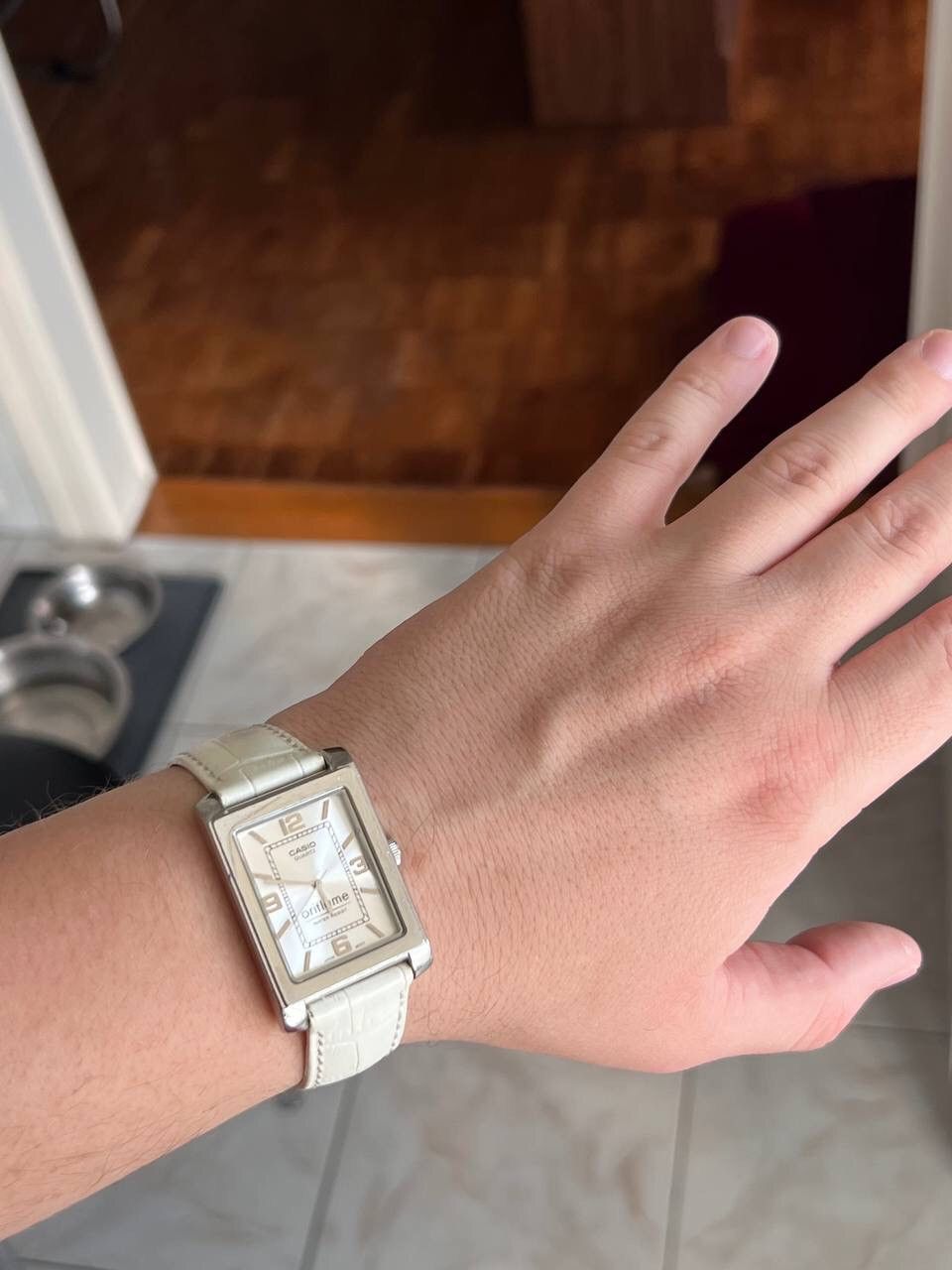 Japanese Brand × Jewelry × Vintage RETRO Japan Stylish Fashion Watch Casio Silver 09 Futuristic Size ONE SIZE - 5 Thumbnail