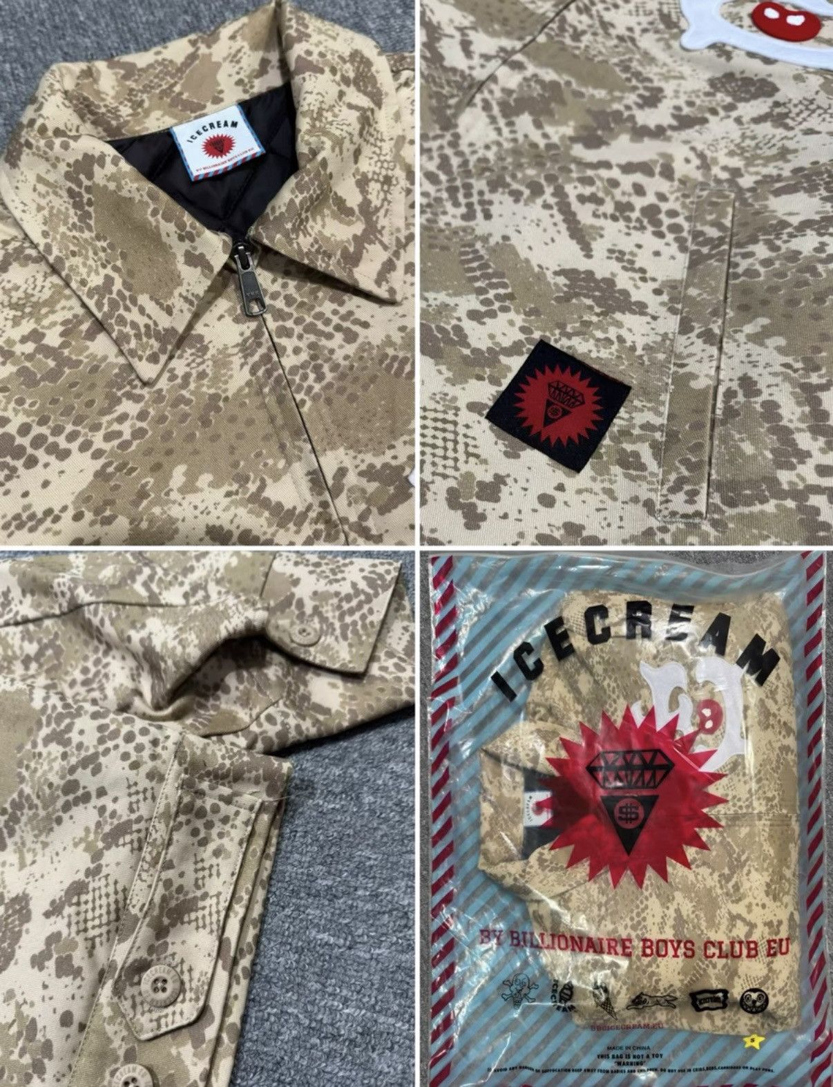 Billionaire Boys Club Snakeshield camo workwear jacket by Billionaire Boys Club Size US S / EU 44-46 / 1 - 8 Thumbnail