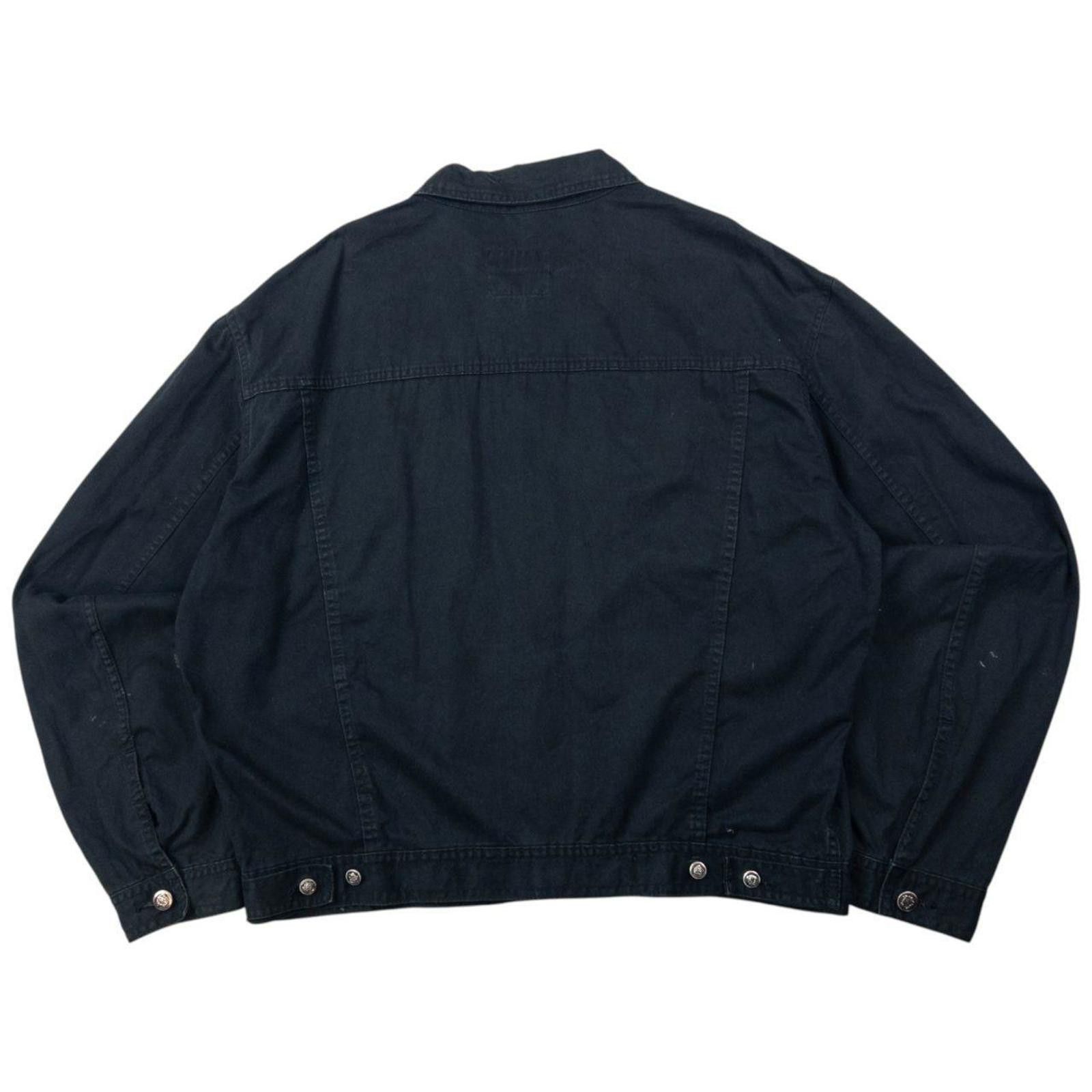 Versace Vintage 90s Versace Jeans Couture Button Up Jacket Size XL Size US XL / EU 56 / 4 - 2 Thumbnail