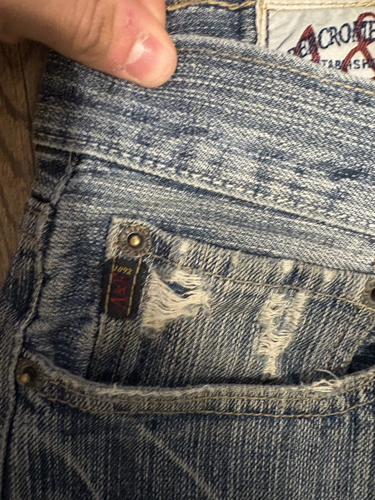 Abercrombie & Fitch 2004 abercrombie&fitch denim Size US 36 / EU 52 - 6 Thumbnail