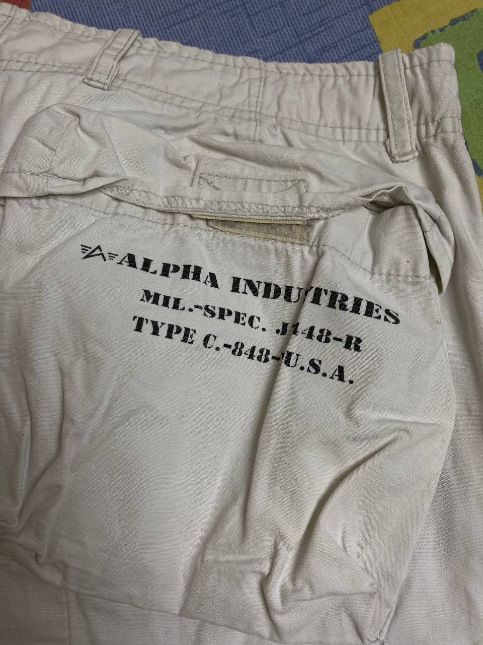 Alpha Industries ALPHA CARGO PANTS Size US 33 - 23 Thumbnail