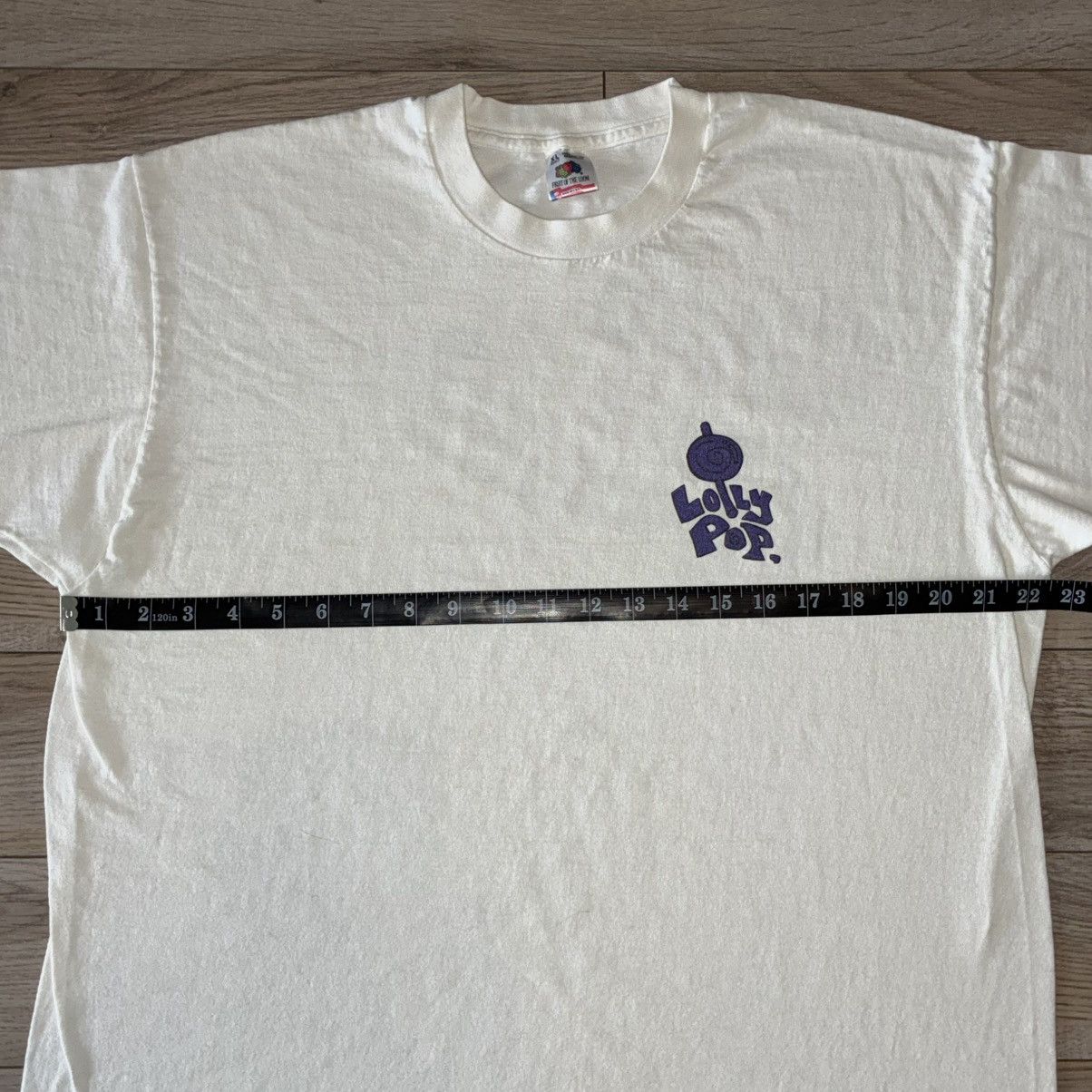 Fruit Of The Loom 90s Loly Pop she’s got flavor tee shirt Size US XL / EU 56 / 4 - 5 Thumbnail
