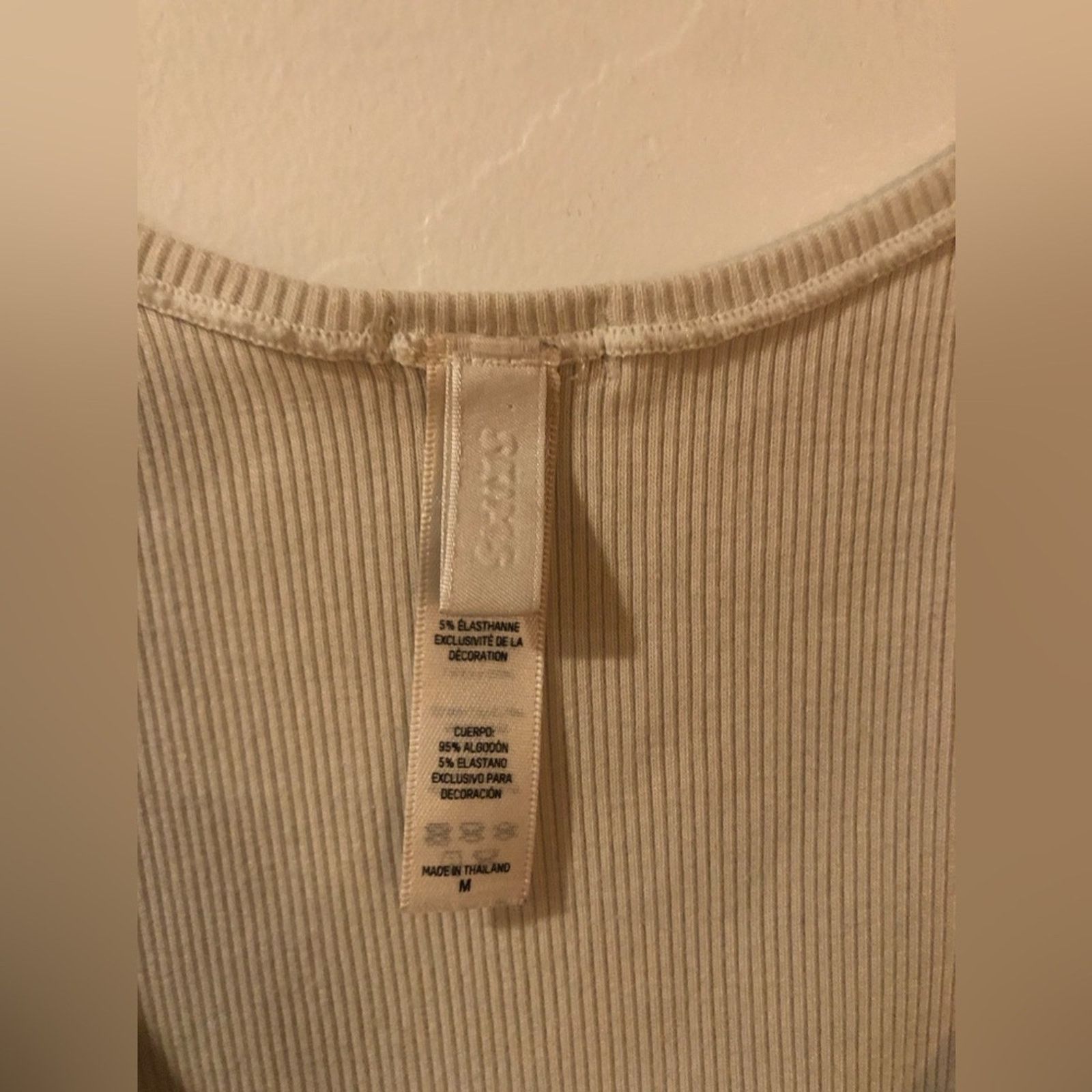 SKIMS Skims ribbed tank top Size M / US 6-8 / IT 42-44 - 3 Thumbnail