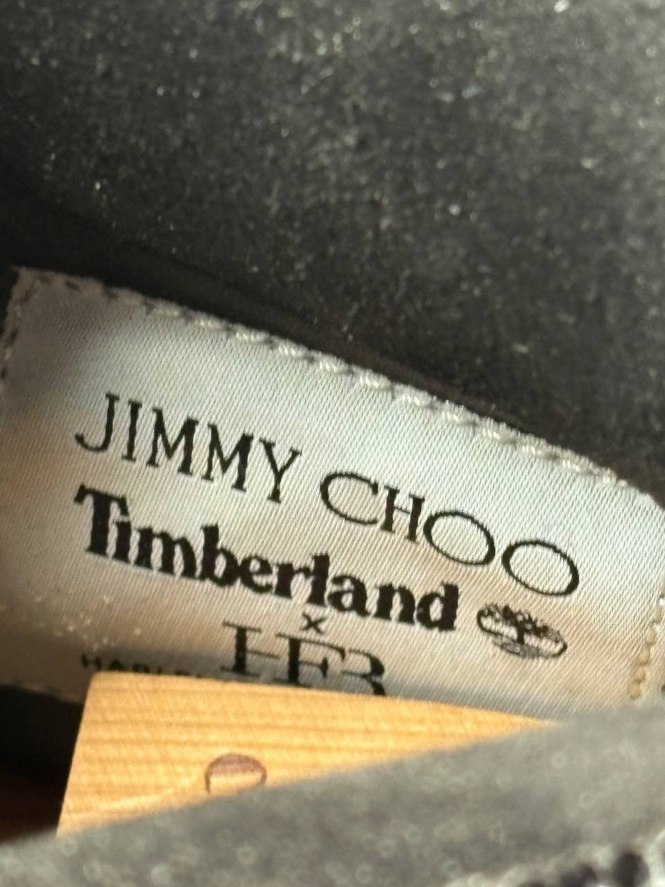 Jimmy Choo × Timberland Jimmy Choo x Timberland crystal utility boots black nubuk Size US 10 / EU 43 - 11 Thumbnail