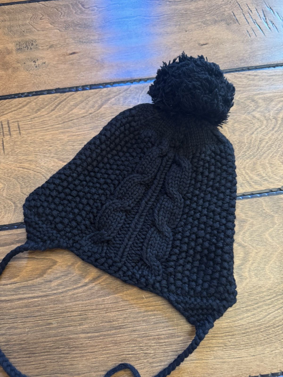 Chrome Hearts Chrome Hearts 3rd Eye Filigree Plus Pom Wool Knit Beanie Size ONE SIZE - 6 Thumbnail