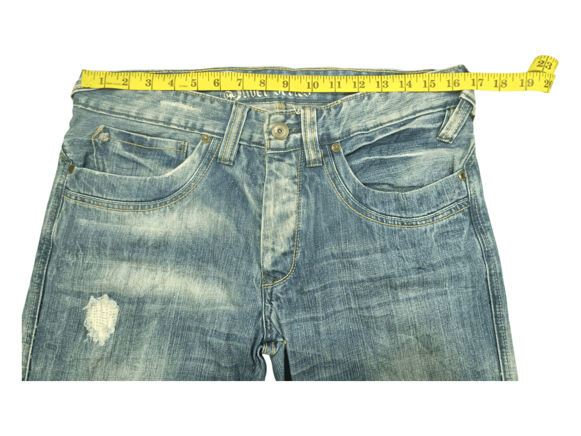 Silver Jeans Co. Vintage Silver Jeans Distressed Faded Flare Denim Size US 31 - 18 Thumbnail