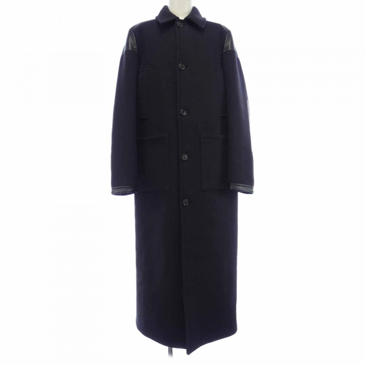 Prada Prada Prada Wool Coat Textile Outerwear SGC374S232 DUTY FREE for USA Size ONE SIZE - 1 Thumbnail