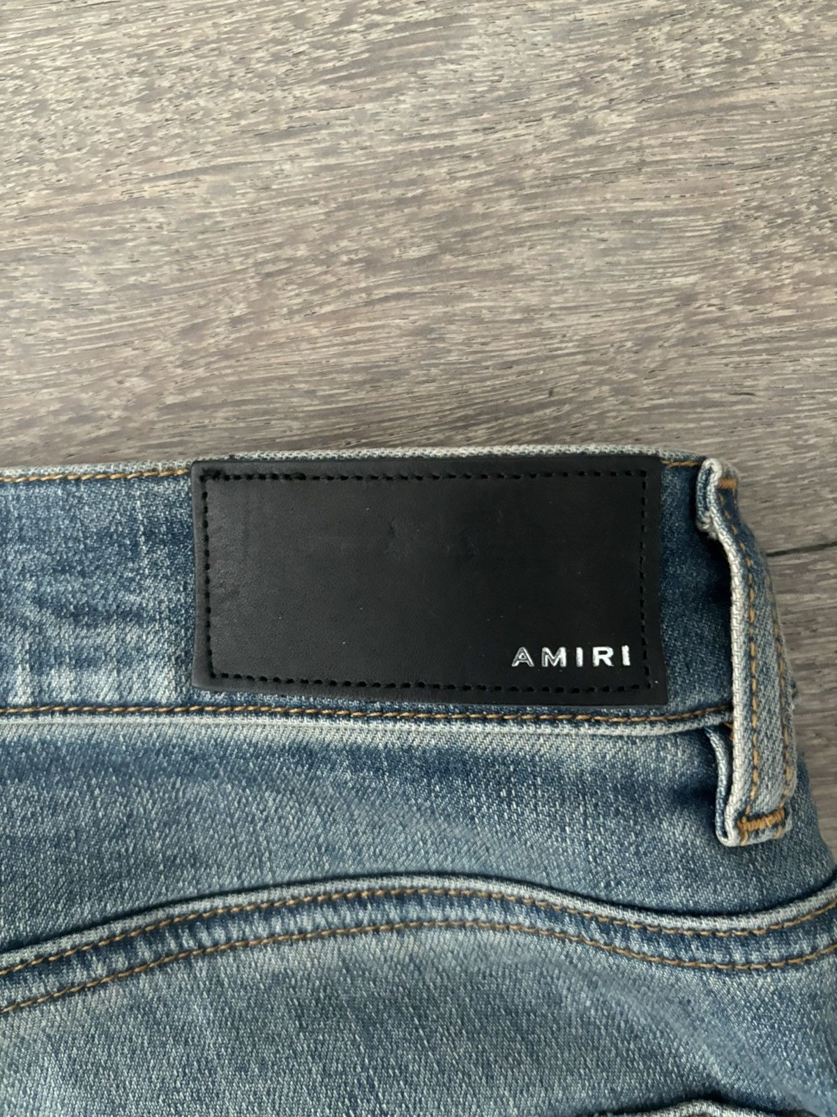 Amiri Amiri orange paisley patchwork denim Size US 32 / EU 48 - 3 Thumbnail