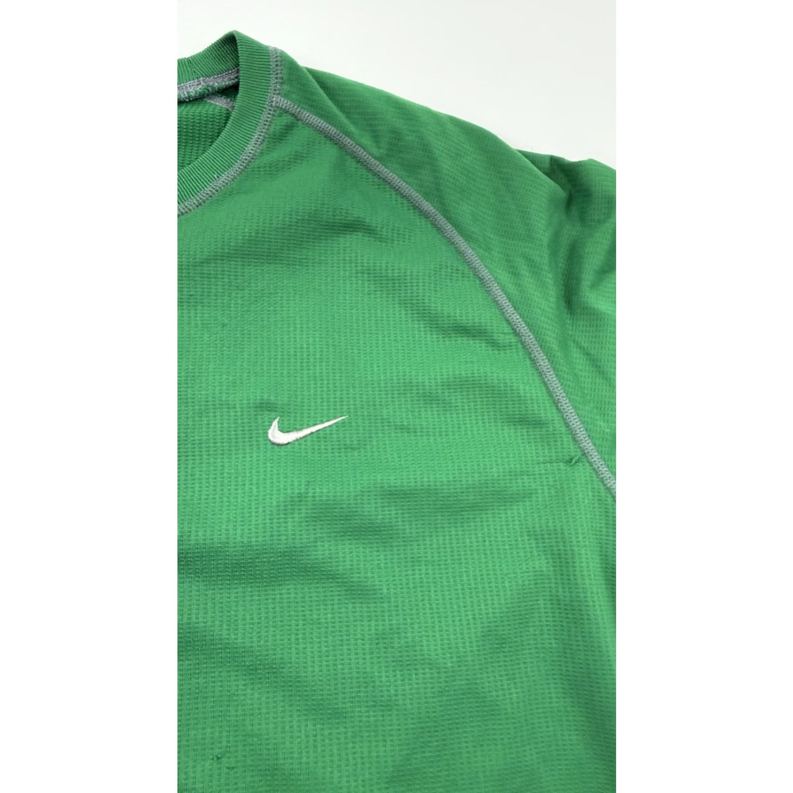 Nike Nike Shirt Mens Large Green Sphere Dry Short Sleeve Running Training Top Tee Size US L / EU 52-54 / 3 - 4 Thumbnail