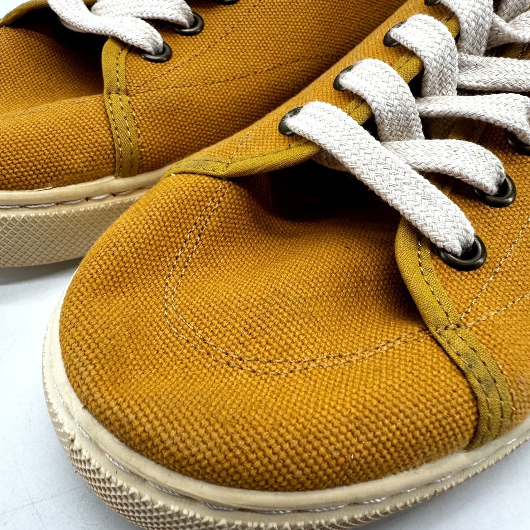 Vintage Flamingos Life Casual Sneaker Shoes Yellow Men's Size 40 Lace Up Low Top Shoes Casual Mens 40 Yellow Classic Comfort Size US M / EU 48-50 / 2 - 5 Thumbnail