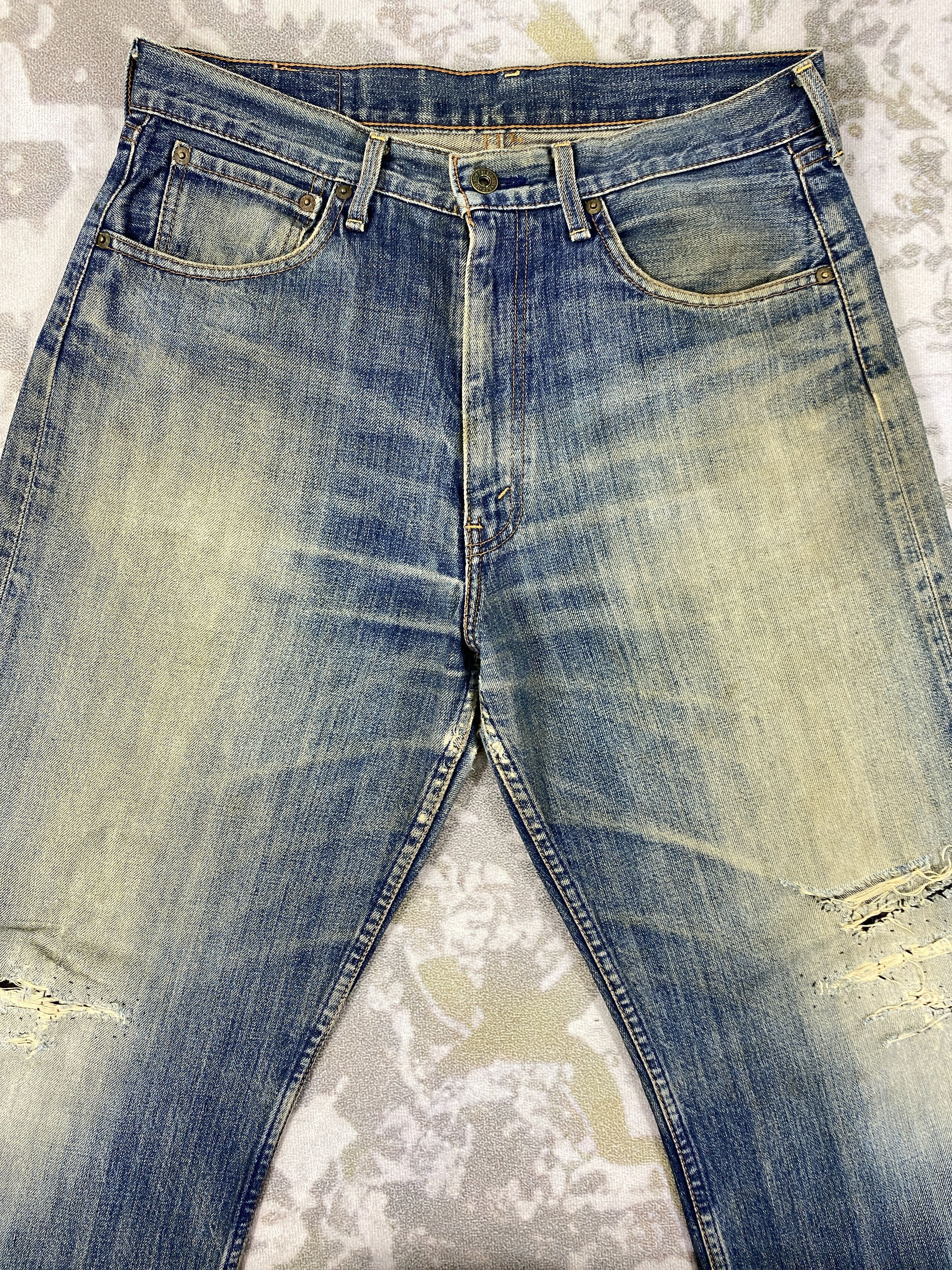 Levi's Earth Tone Vintage Levi's 504 Jeans 34x30 Denim -JN1938 Size US 34 / EU 50 - 3 Thumbnail