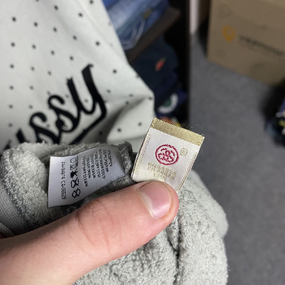 Stussy Luxury Stussy Big Logo y2k designer opium sweatshirt size M Size US M / EU 48-50 / 2 - 9 Thumbnail
