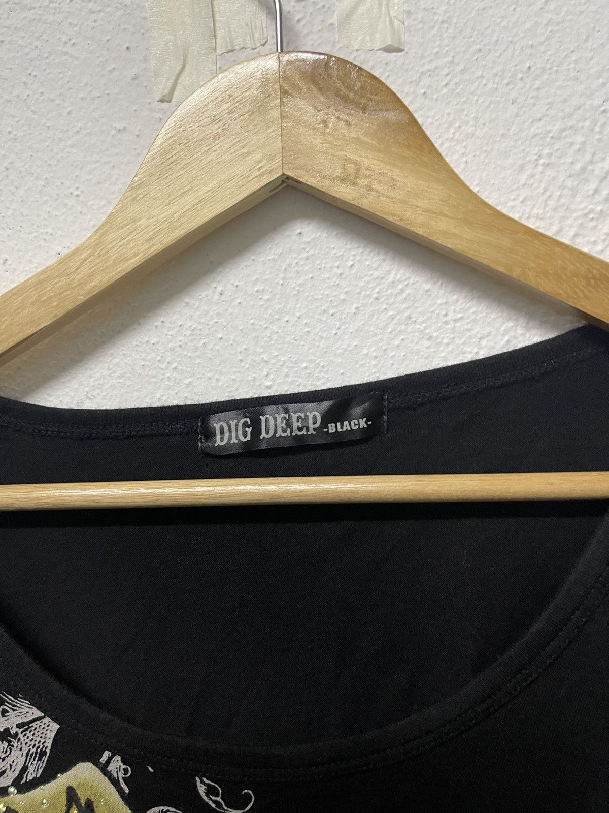 Japanese Brand 2000s DIG DEEP JAPANESEBRAND SKULL ASYMMETRICAL LONG SLEEVE Size L / US 10 / IT 46 - 10 Thumbnail