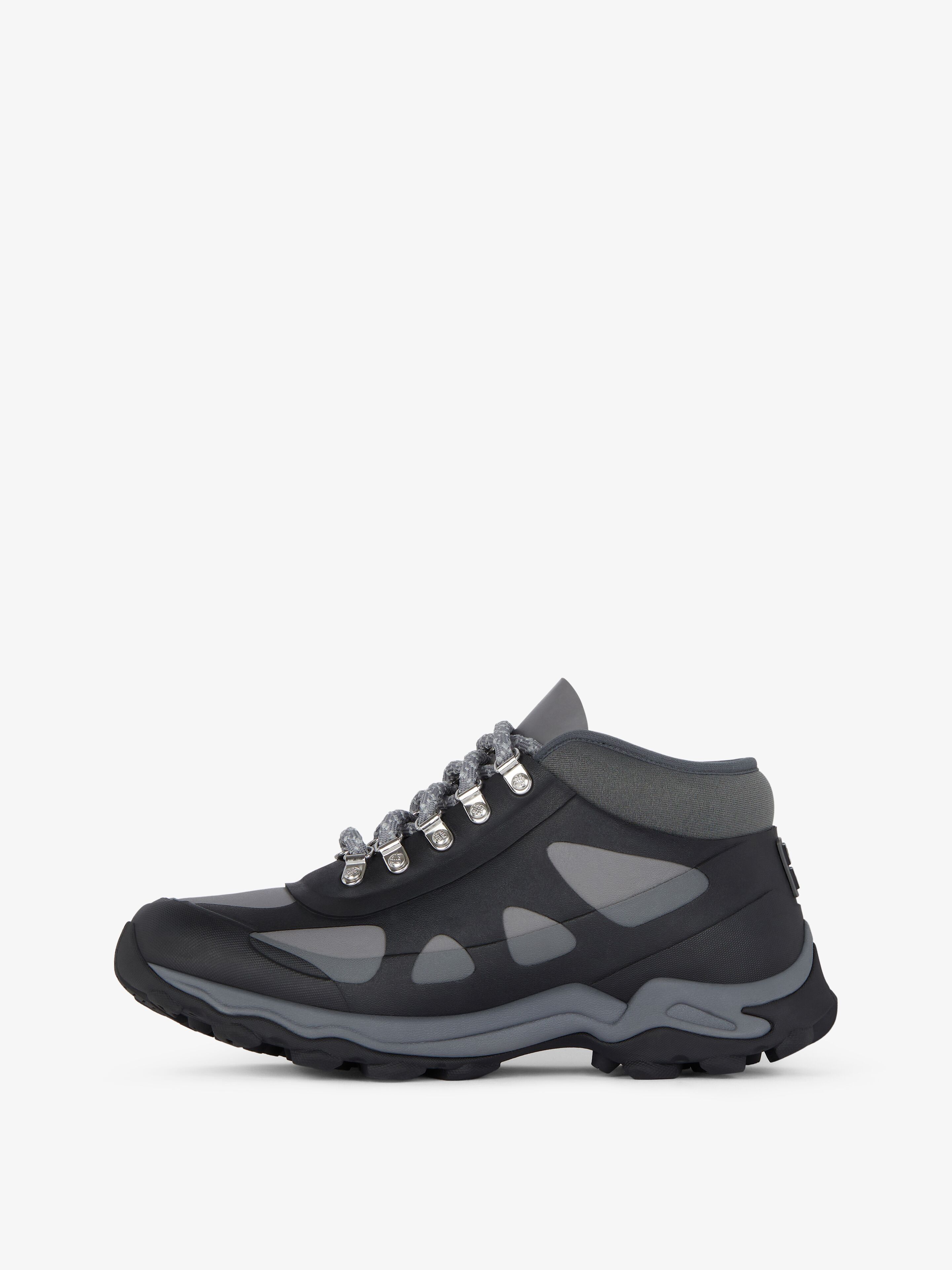 Givenchy o1lv12m1025 Bogs Low Lace-Up Hiking Boot in Black Size US 10 / EU 43 - 2 Thumbnail